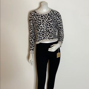 NWT- Leopard Print Sweater